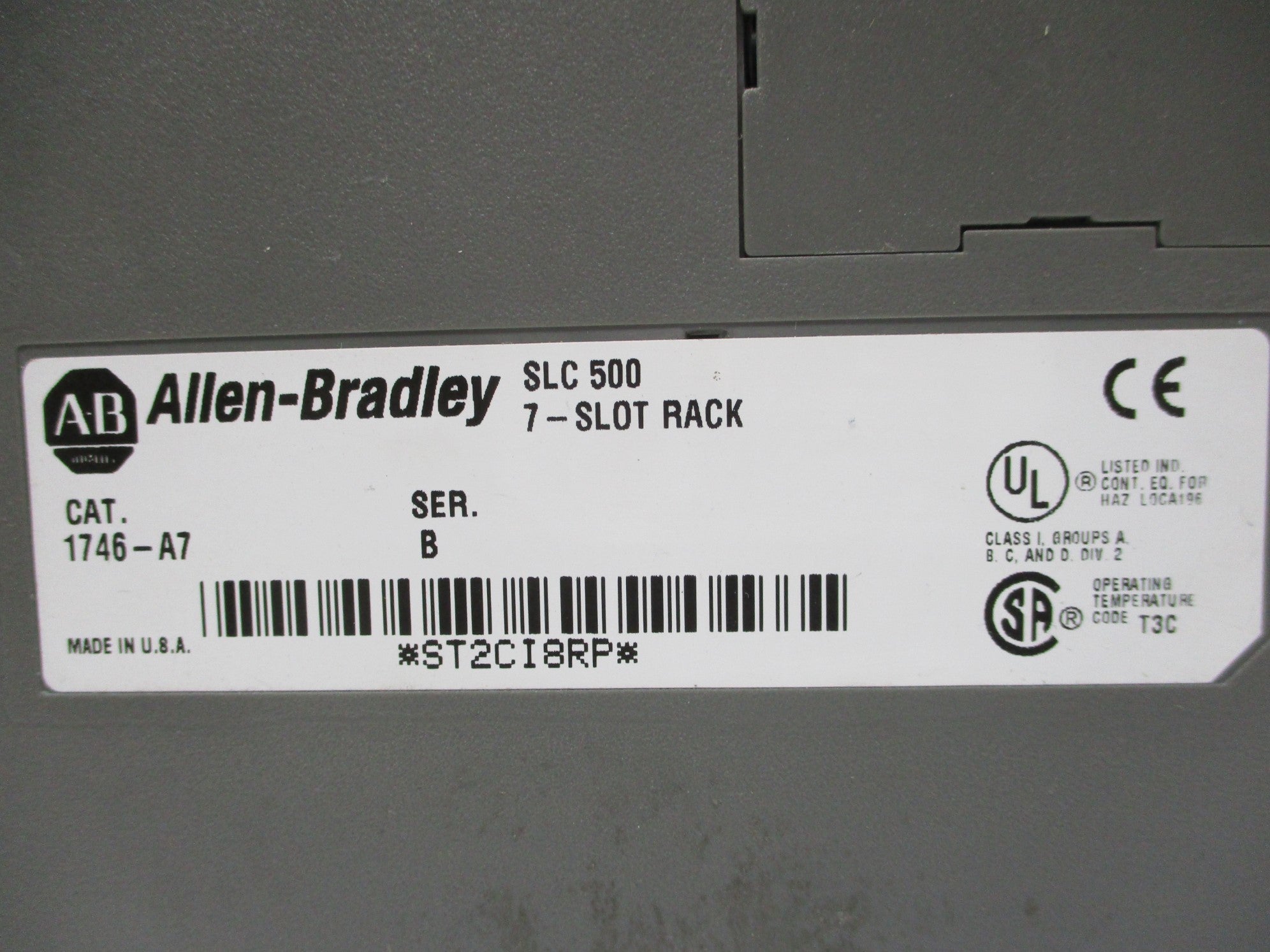 ALLEN BRADLEY 1746-A7 SER. B NSNP