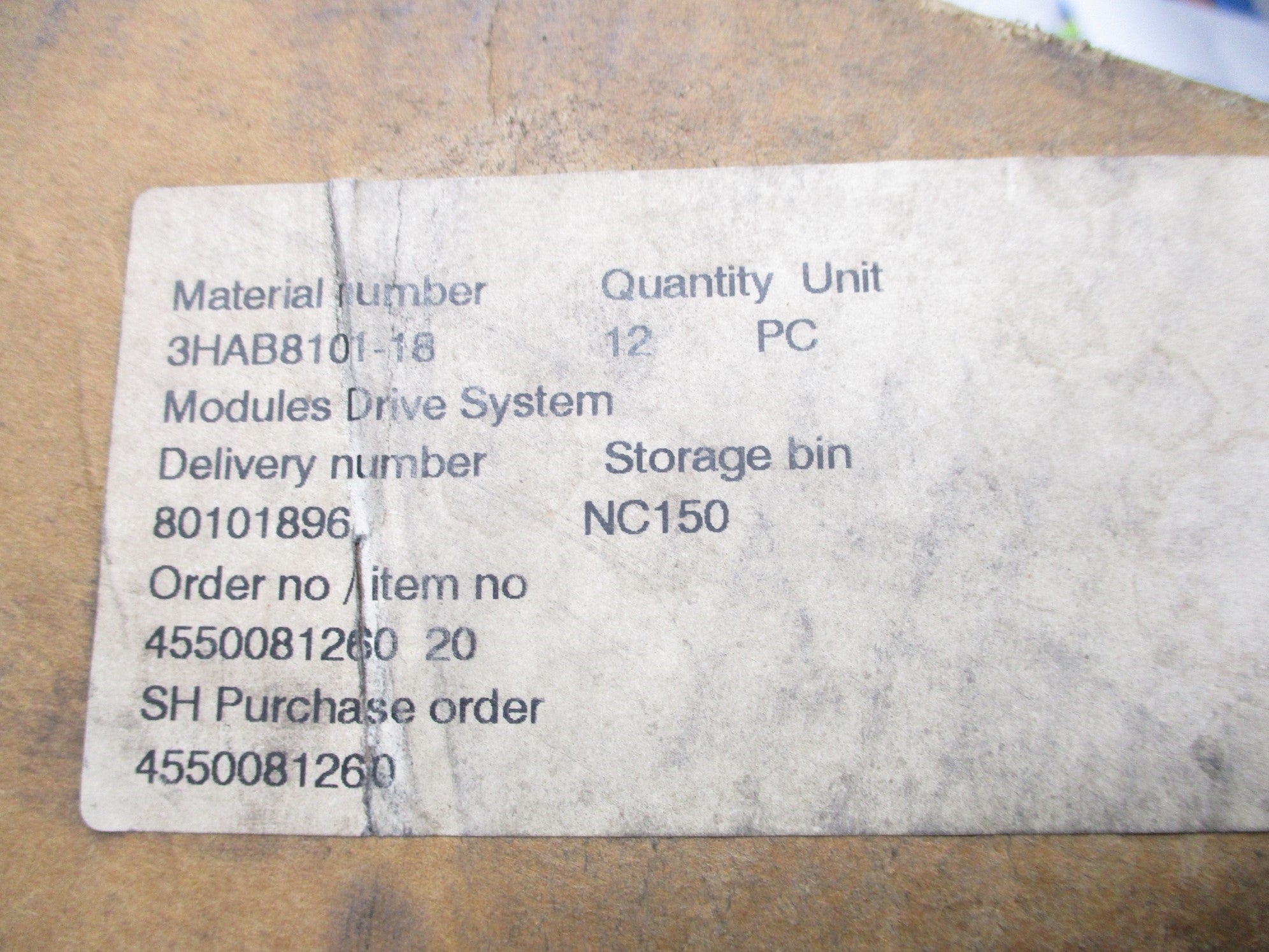 ABB 3HAB8101-18/09A NSMP