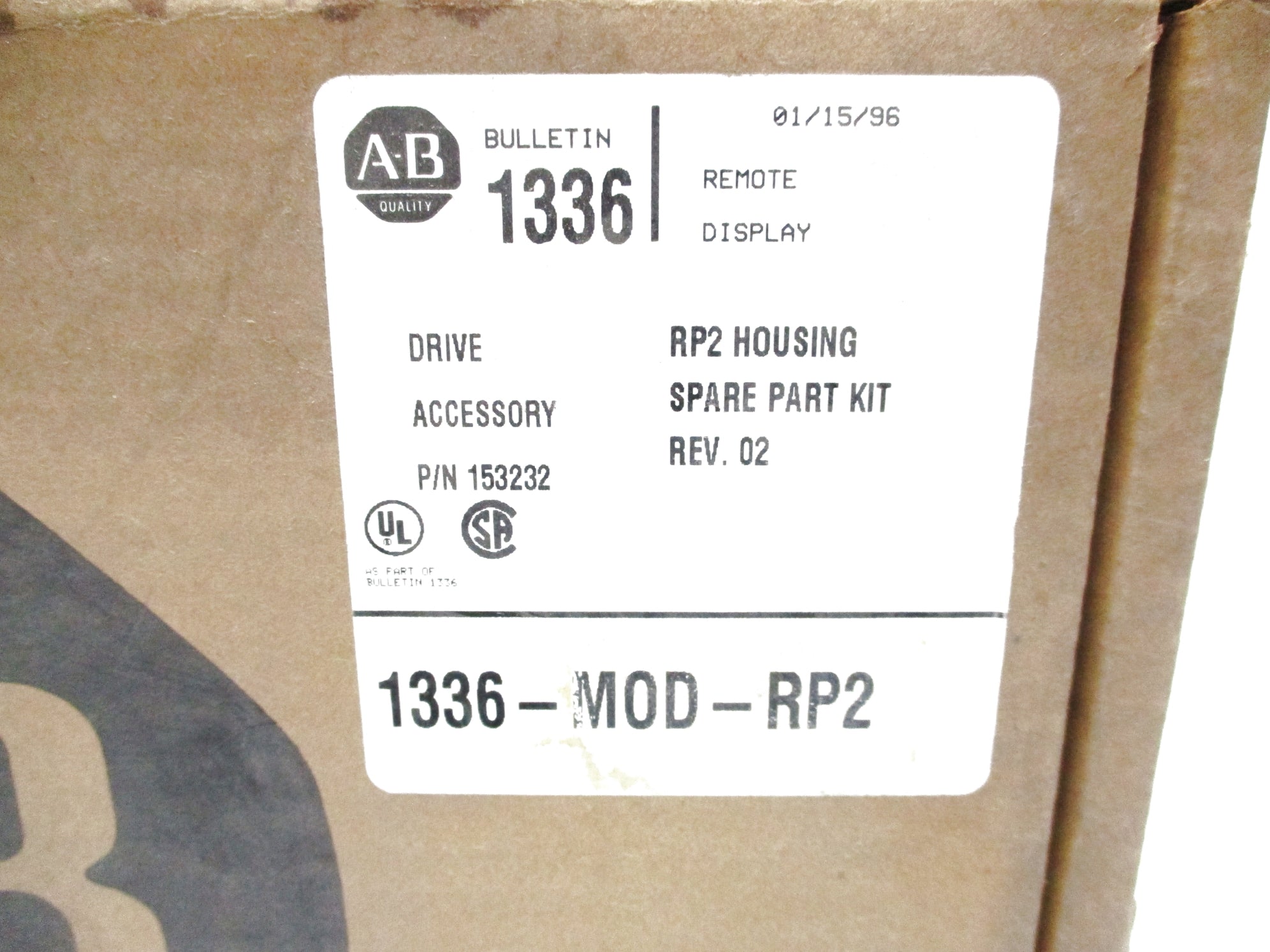 ALLEN BRADLEY 1336-MOD-RP2 NSMP