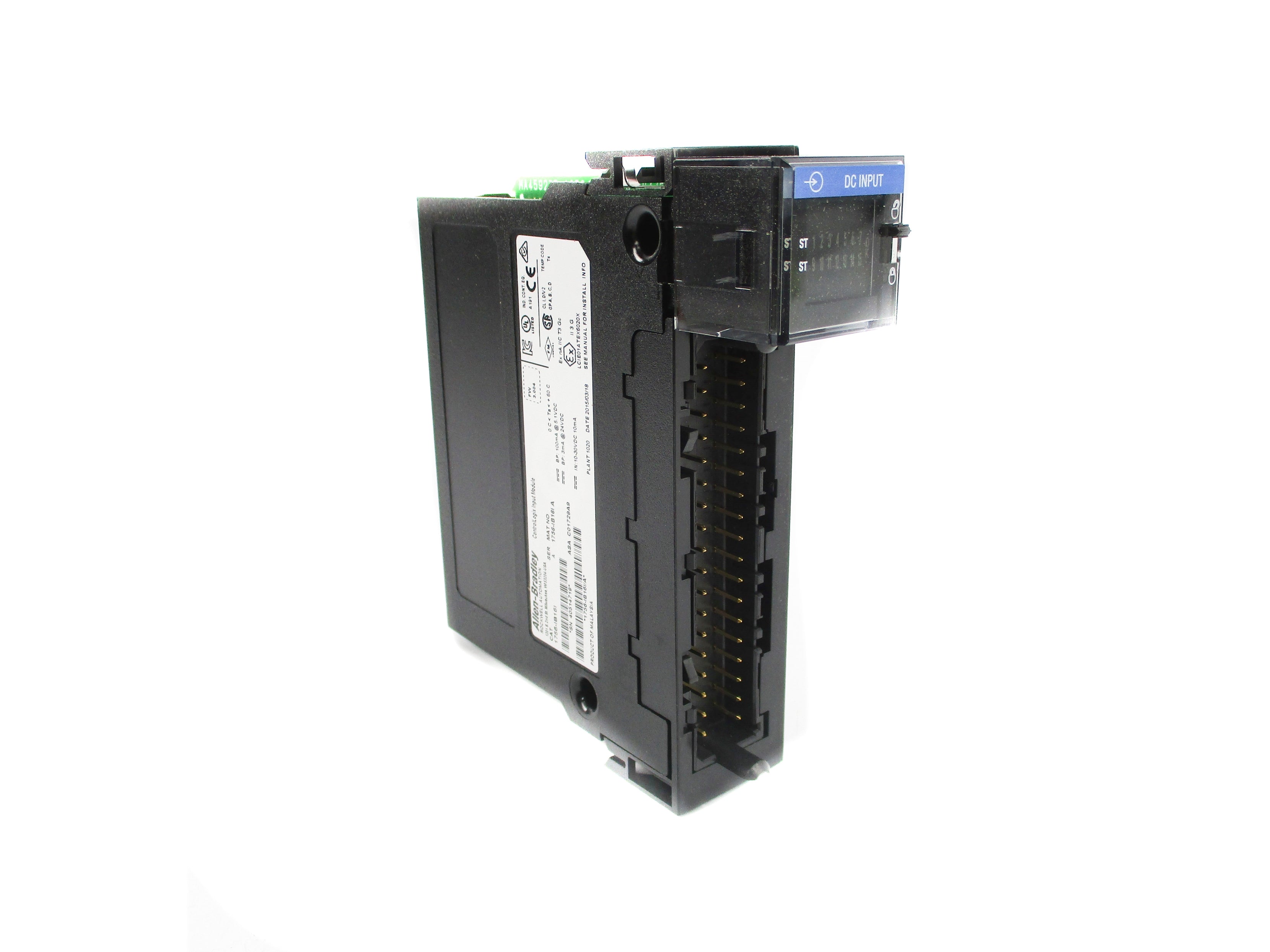 ALLEN BRADLEY 1756-IB16I SER. A F/W 3.004 24VDC NSMP