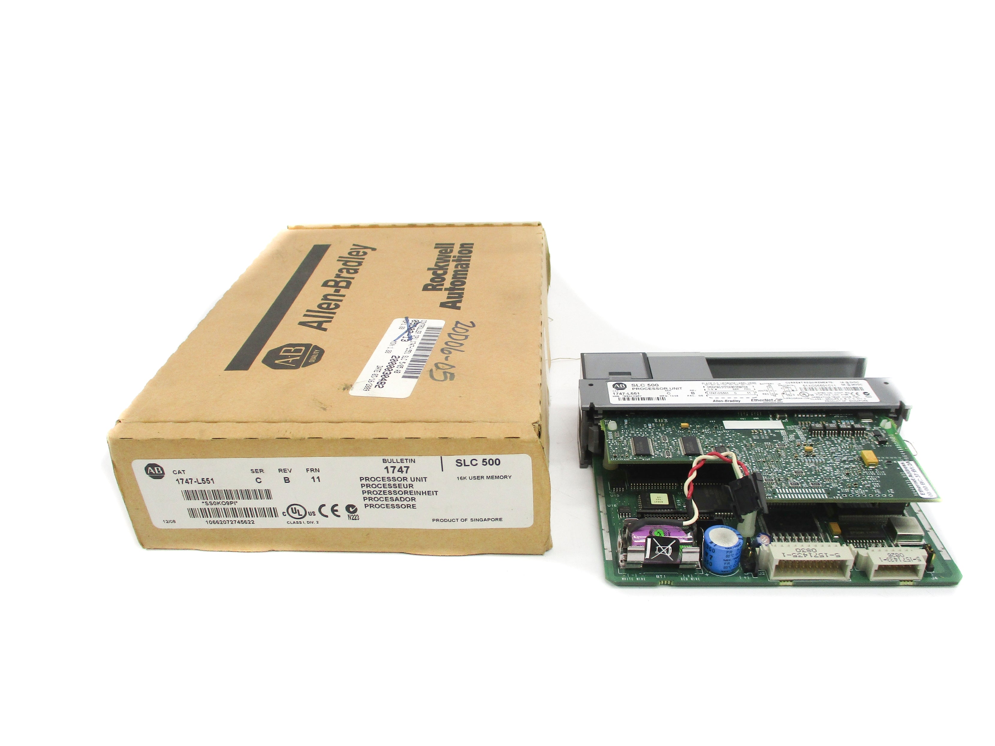 ALLEN BRADLEY 1747-L551 SER. C F/W 11 (NO KEY) NSMP