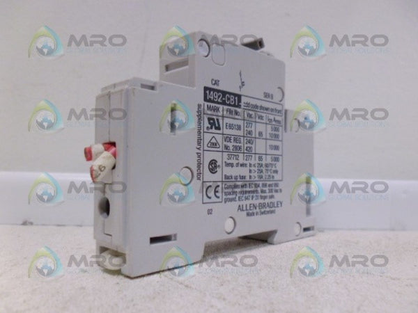 ALLEN BRADLEY 1492-CB1G060 SER. B 6A UNMP