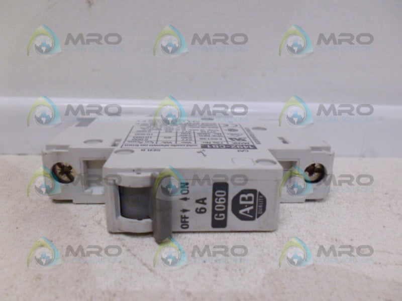 ALLEN BRADLEY 1492-CB1G060 SER. B 6A UNMP