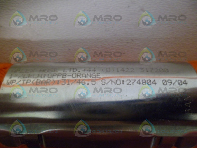 AFLEX HOSE 1"/CFLN:GPPB-ORANGE HOSE  NSNP