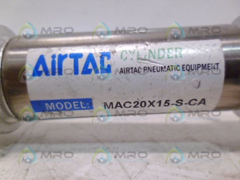 AIRTAC MAC20X15-S-CA AIR CYLINDER UNMP