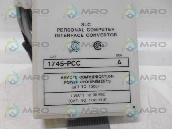 ALLEN BRADLEY 1745-PCC SER. A NSMP