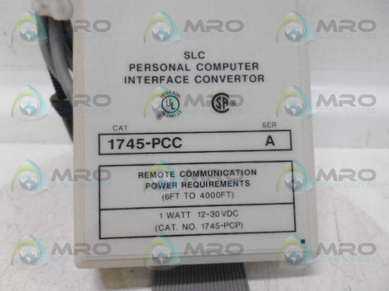 ALLEN BRADLEY 1745-PCC SER. A NSMP