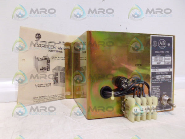 ALLEN BRADLEY 1720-P1 SER. B POWER SUPPLY NSNP