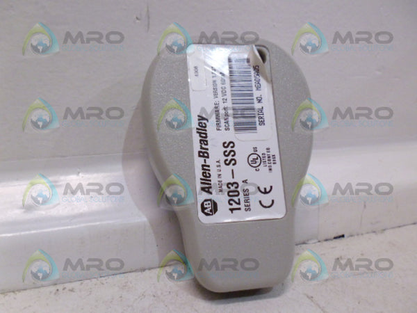 ALLEN BRADLEY 1203-SSS SER. A F/W 1.001 SMART MODULE (AS PICTURED) NSNP