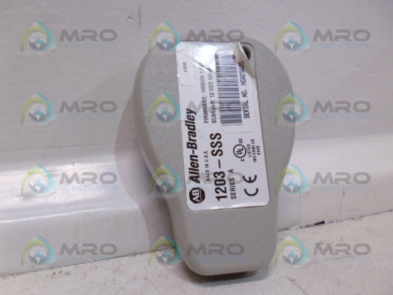 ALLEN BRADLEY 1203-SSS SER. A F/W 1.001 SMART MODULE (AS PICTURED) NSNP