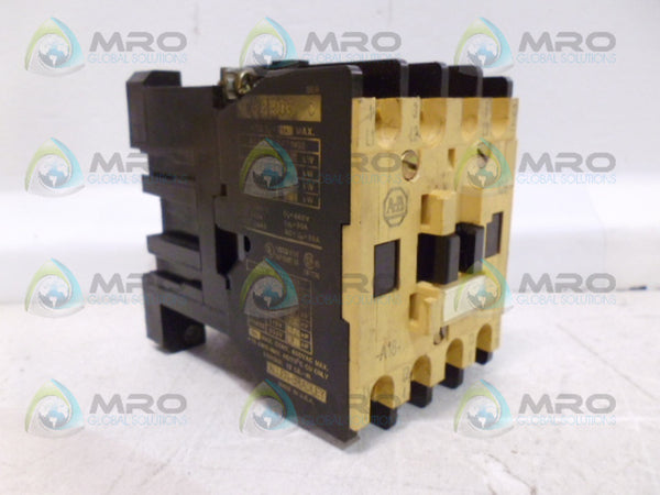 ALLEN BRADLEY 100-A18ND3 SER C CONTACTOR (AS PICTURED) UNMP