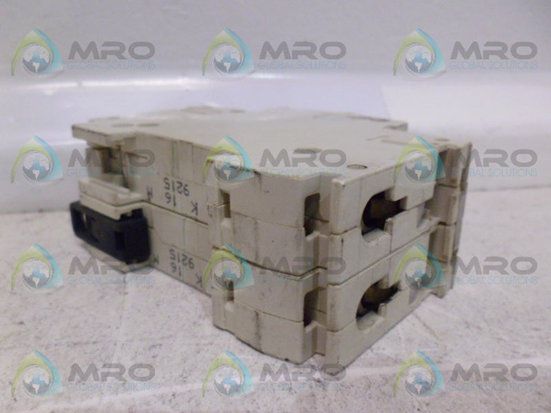 ABB S282-K16 CIRCUIT BREAKER 16A UNMP