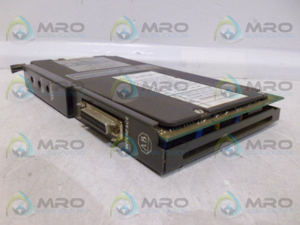 ALLEN BRADLEY 1771-DA SER A ASCII I/O MODULE UNMP