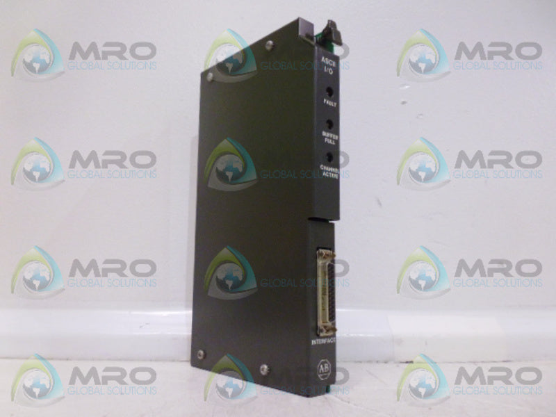 ALLEN BRADLEY 1771-DA SER A ASCII I/O MODULE UNMP