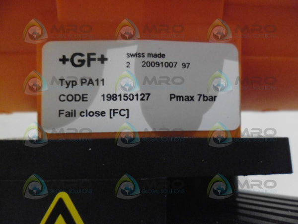 ..+GF+ PV11 PNEUMATIC ACTUATOR NSNP