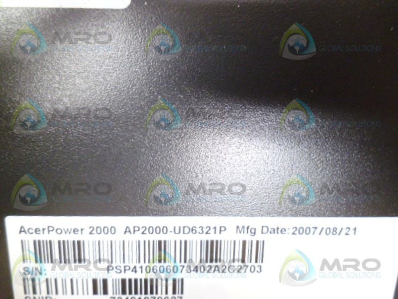 ACER AP2000-UD6321P ACERPOWER 2000 COMPUTER NSMP