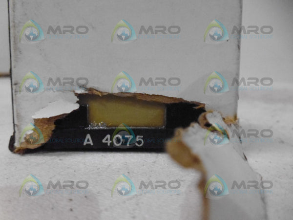 AGASTAT A4075 TIMING RELAY COIL NSMP