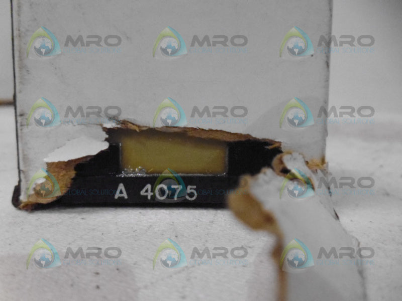 AGASTAT A4075 TIMING RELAY COIL NSMP