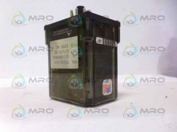 ACTION INSTRUMENTS MDL7010-124 RELAY UNMP