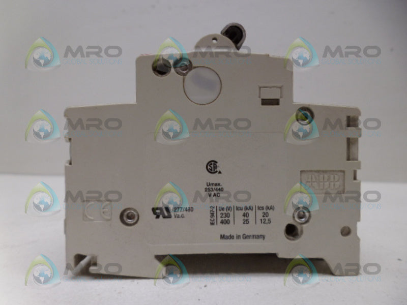 ABB S203P-Z16 CIRCUIT BREAKER 16A UNMP