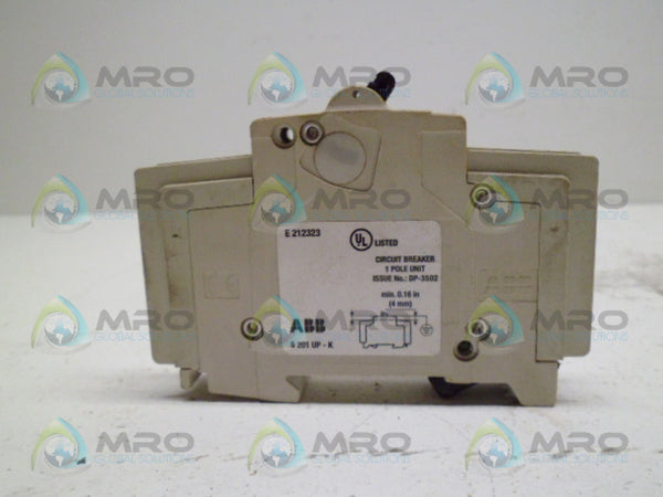 ABB S201UP-K2A CIRCUIT BREAKER UNMP