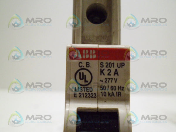 ABB S201UP-K2A CIRCUIT BREAKER UNMP