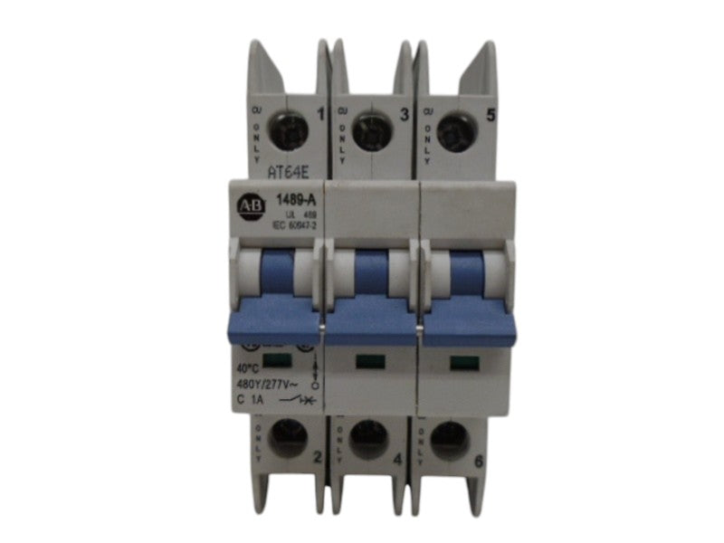 ALLEN BRADLEY 1489-A3C010 SER. A CIRCUIT BREAKER NSNP