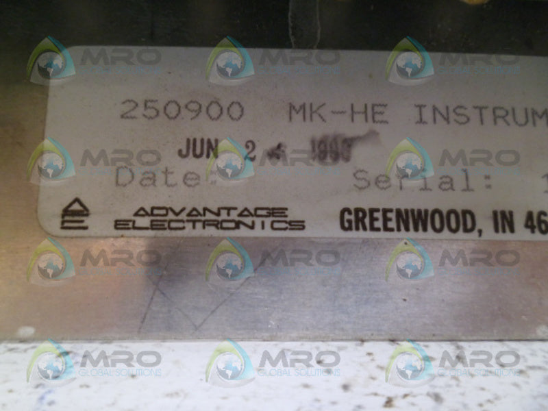 ADVANTAGE 250900 DISPLAY PANEL (AS PICTURED) UNMP