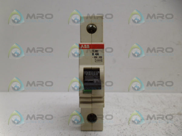 ABB S281K4A CIRCUIT BREAKER UNMP