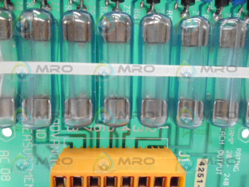 ADVANCED CONTROLS AC108 100029 9212 RELAY BOARD NSNP