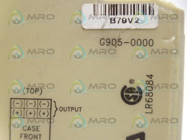 ACTION INSTRUMENTS G905-0000 ISOLATOR UNMP