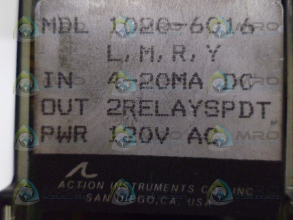 ACTION INSTRUMENTS MDL1020-6016 SIGNAL CONDITIONER UNMP