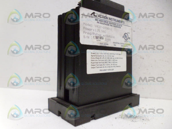 ACTION INSTRUMENTS V437-1000-1 INDICATOR UNMP