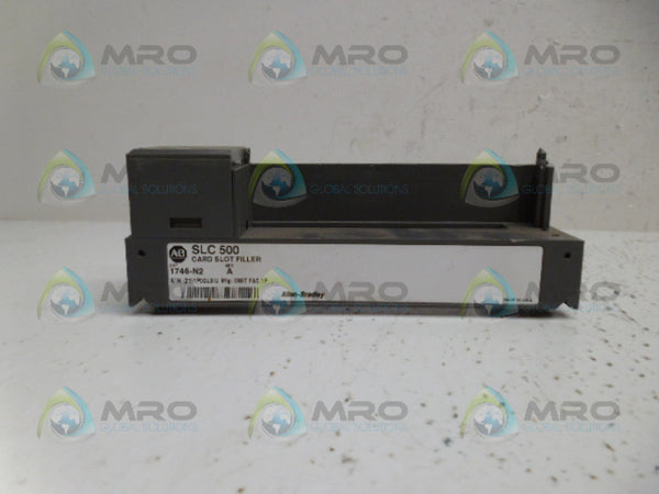 ALLEN BRADLEY 1746-N2 SER. A CARD SLOT FILLER (AS PICTURED) UNMP