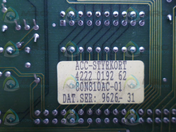 ACC-STYRRORT 80N810AC-01 CIRCUIT BOARD UNMP