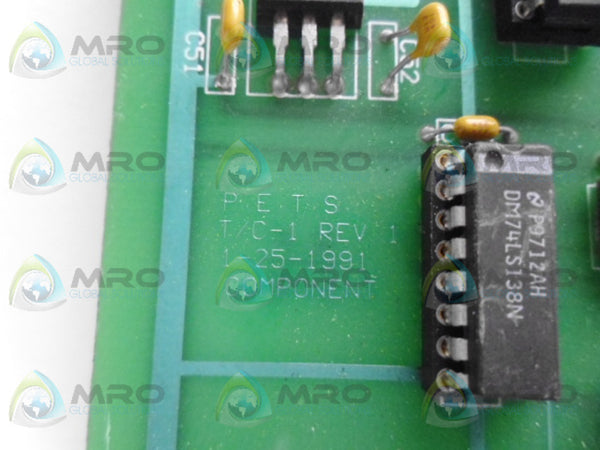 PETS T/C-1 CIRCUIT BOARD UNMP
