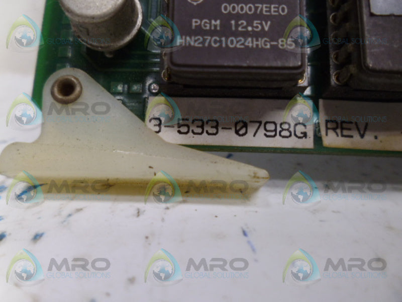 ADVANTAGE ELECTRONICS 3-533-0798G PC BOARD UNMP