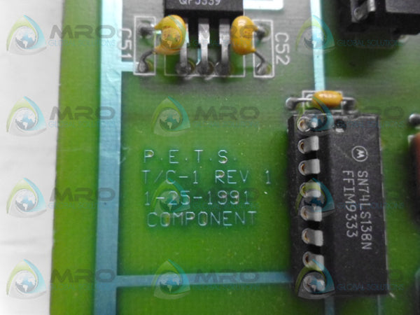 PETS T/C-1 CIRCUIT BOARD UNMP