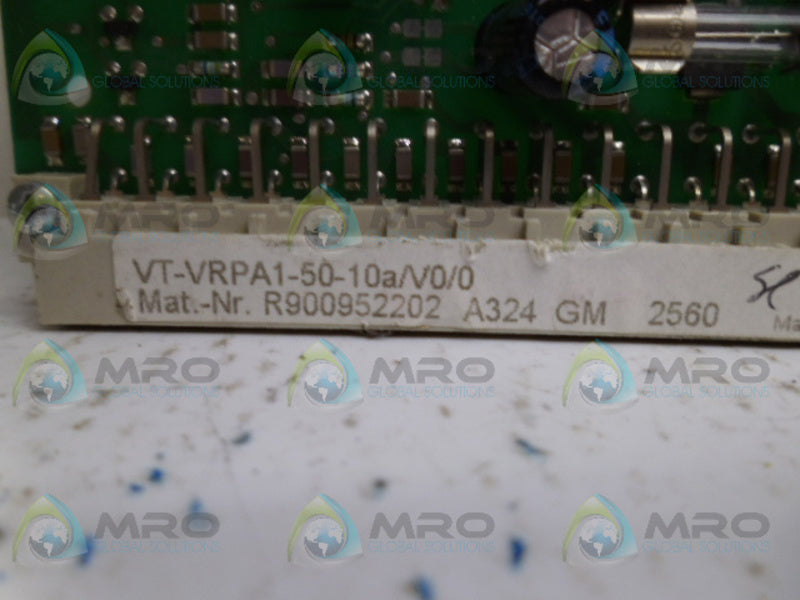 REXROTH VT-VRPA1-50-10A/V0/0 PC BOARD UNMP