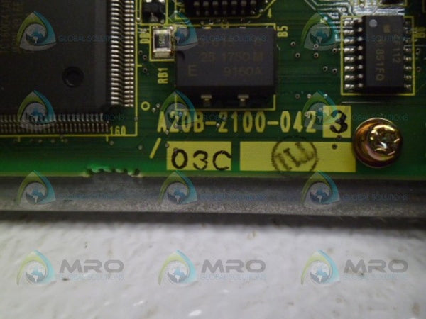 FANUC A20B-2100-0423/03C PC BOARD UNMP