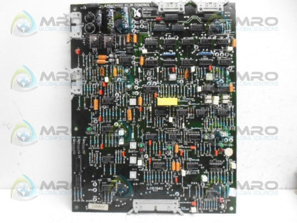 BLACK CLAWSON L.087643 CONTROL BOARD UNMP