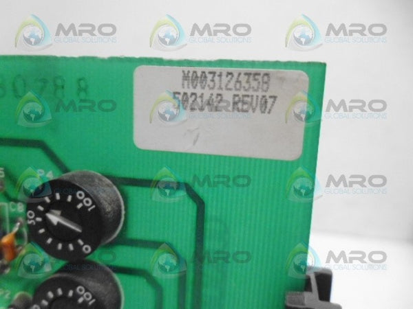 ABS M003126358 CIRCUIT BOARD UNMP