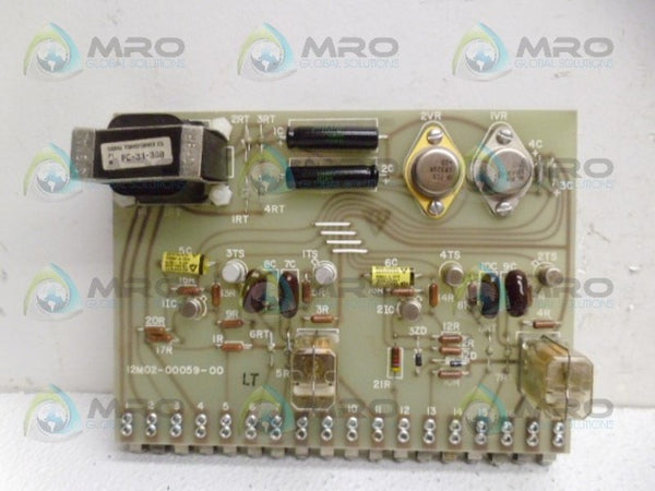 ELECTRO-FLYTE 12M02-00059-00 CIRCUIT BOARD UNMP