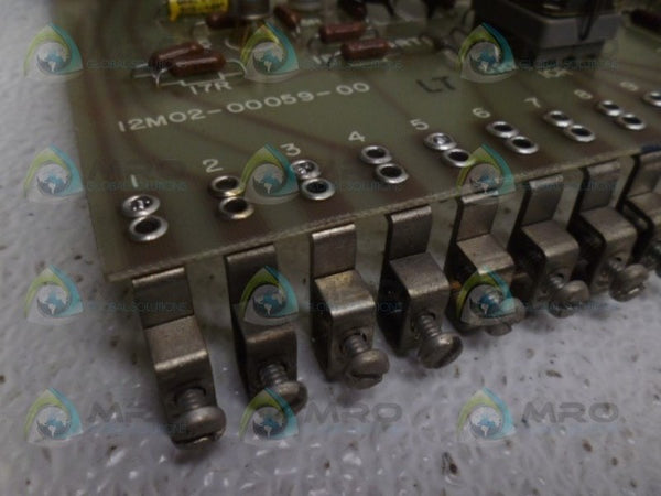 ELECTRO-FLYTE 12M02-00059-00 CIRCUIT BOARD UNMP