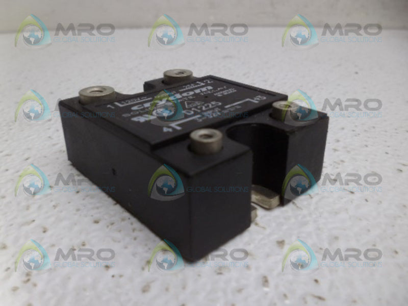 CRYDOM D1225 SOLID-STATE RELAY UNMP