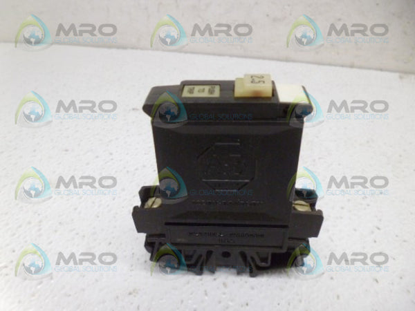ALLEN BRADLEY 1492-G025 SER. B CIRCUIT BREAKER NSMP
