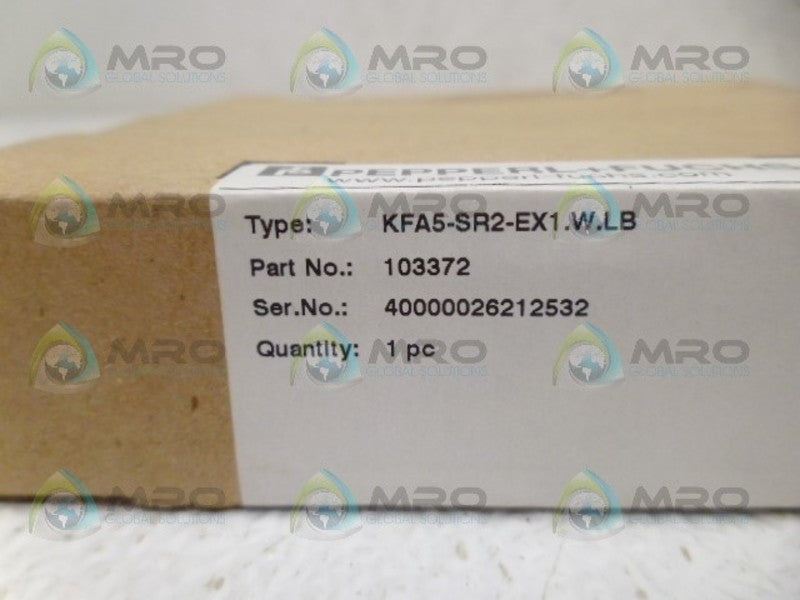 PEPPERL+FUCHS KFA5-SR2-EX1.W.LB ISOLATOR NSMP