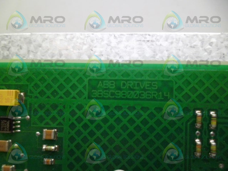 ABB 3BSC980036R14 CIRCUIT BOARD UNMP