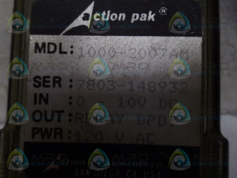 ACTION PACK 1000-2007AM RELAY UNMP