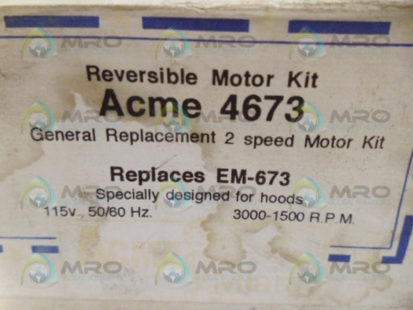 ACME 4673 REVERSIBLE MOTOR KIT NSMP